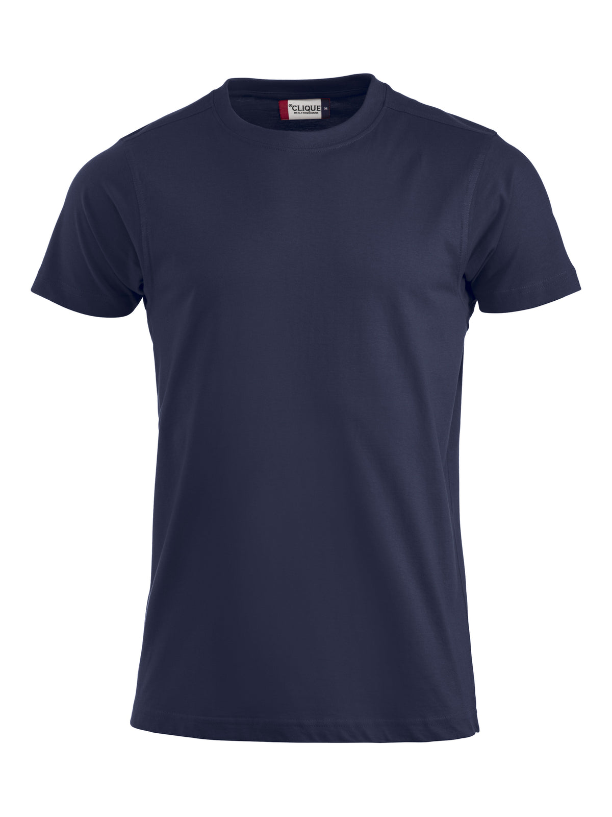 Clique Premium-T – Mørk marineblå – forside