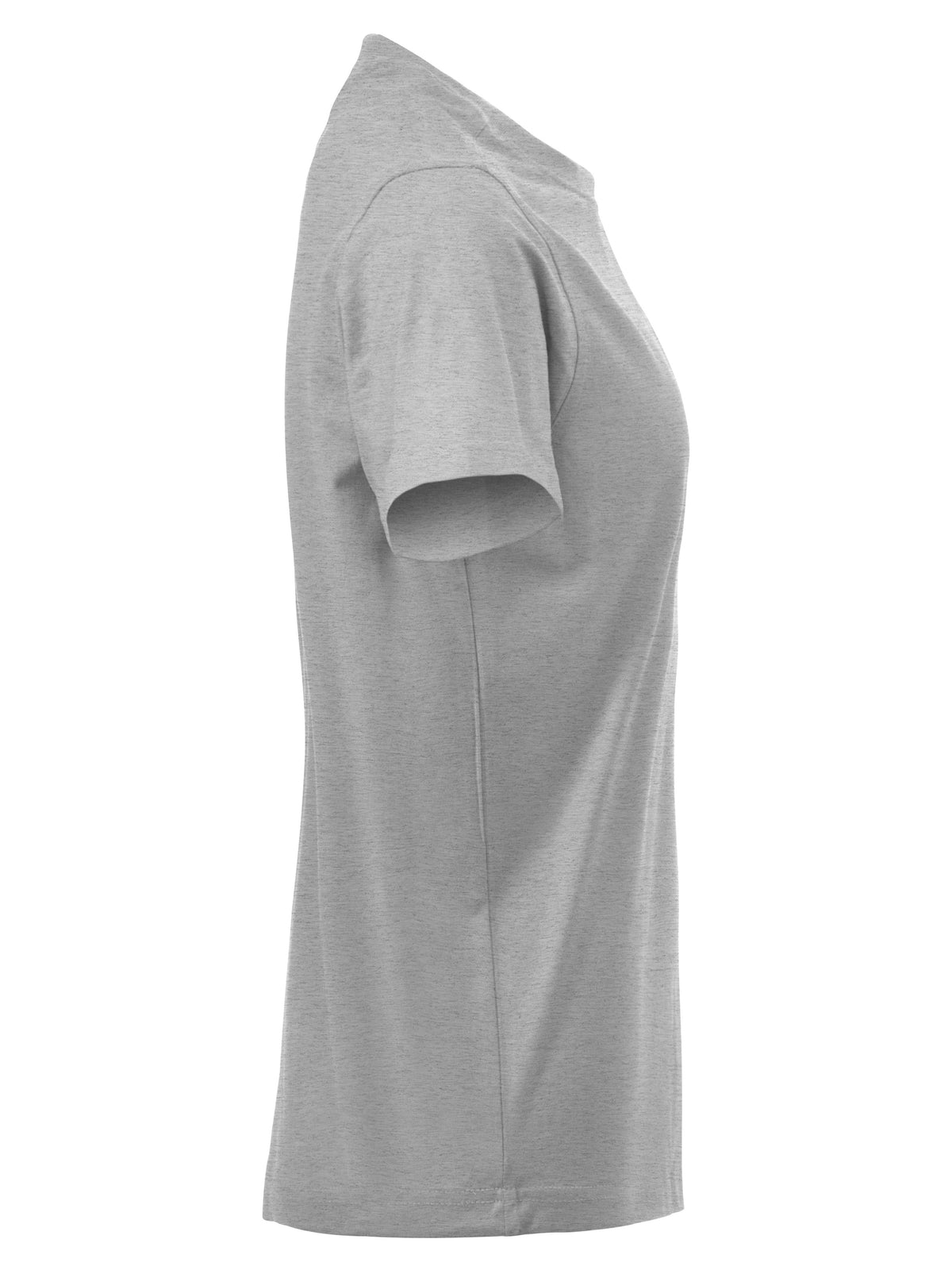 Clique Premium-T – dame – Gråmelert – høyre side