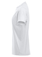 Clique Premium-T – dame – Hvit – venstre side