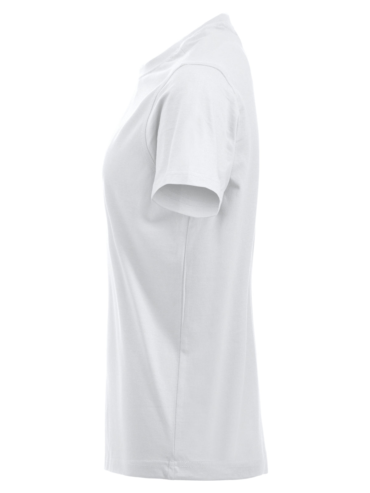 Clique Premium-T – dame – Hvit – venstre side