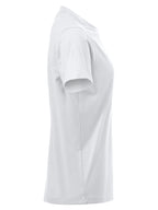 Clique Premium-T – dame – Hvit – høyre side