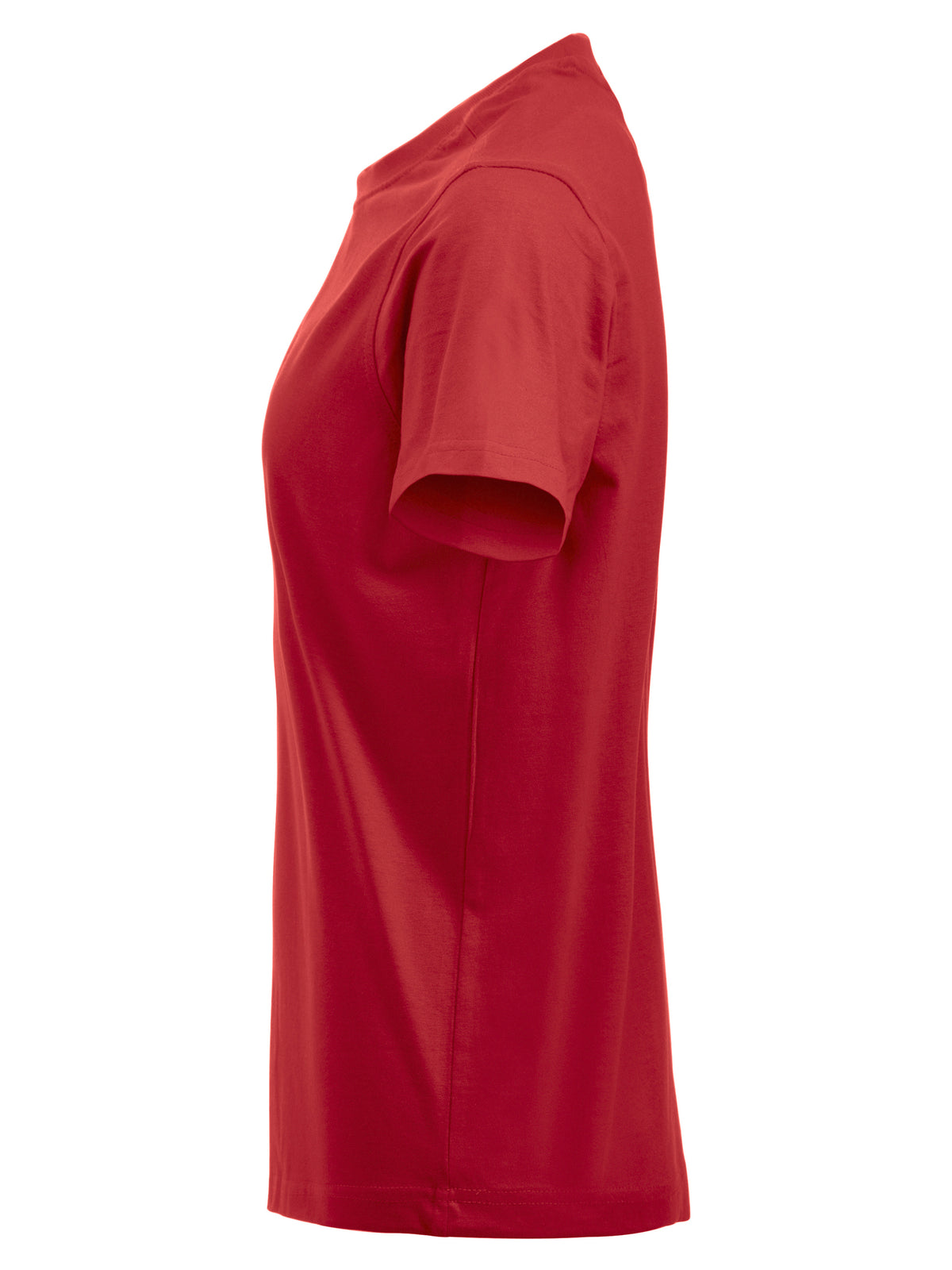 Clique Premium-T – dame – Rød – venstre side