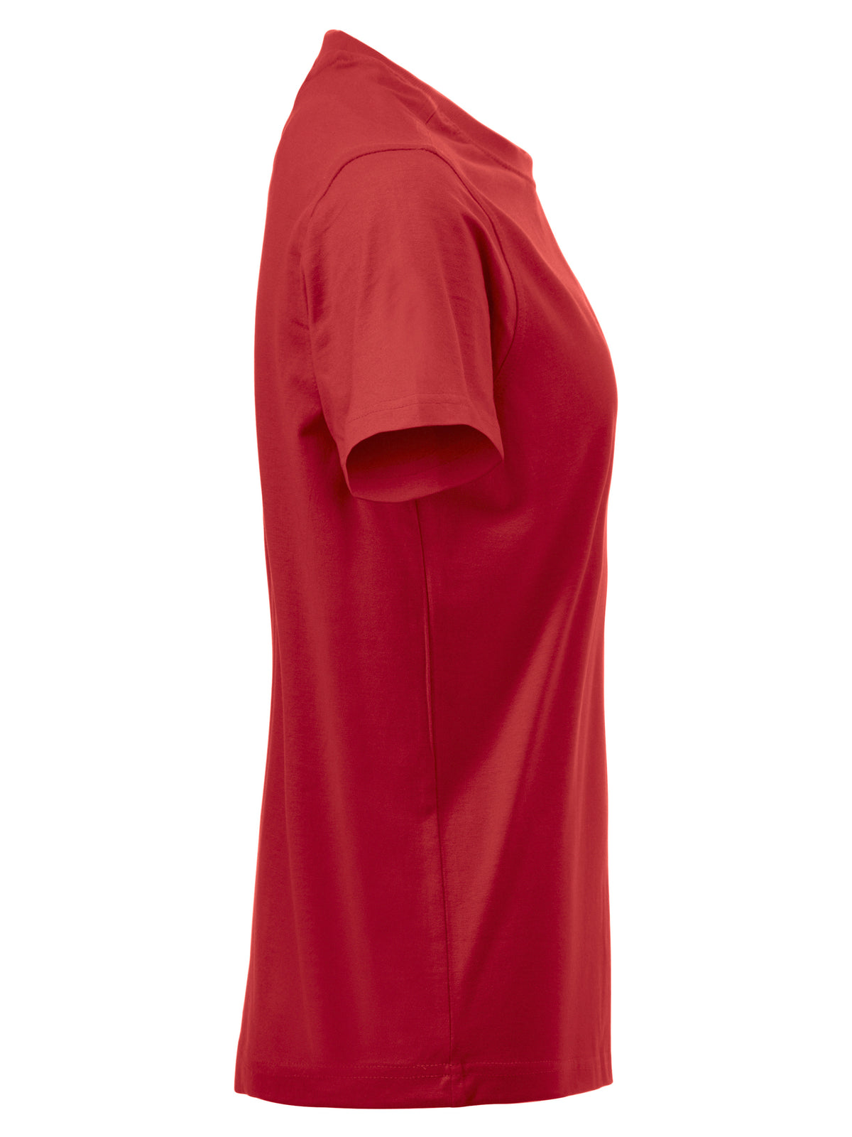 Clique Premium-T – dame – Rød – høyre side