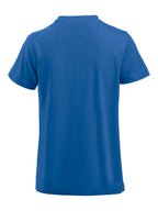 Clique Premium-T – dame – Kongeblå – bakside