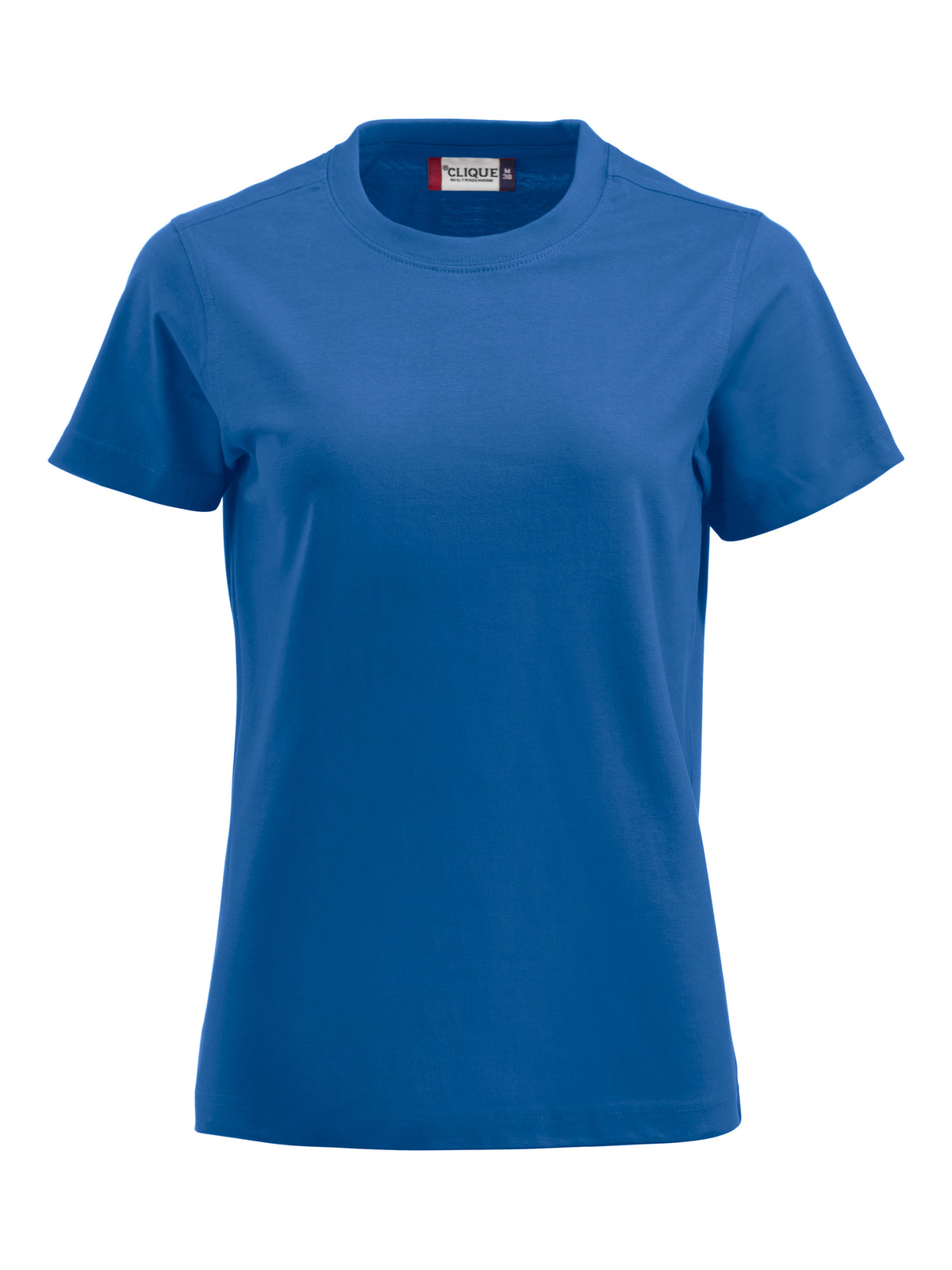 Clique Premium-T – dame – Kongeblå – forside