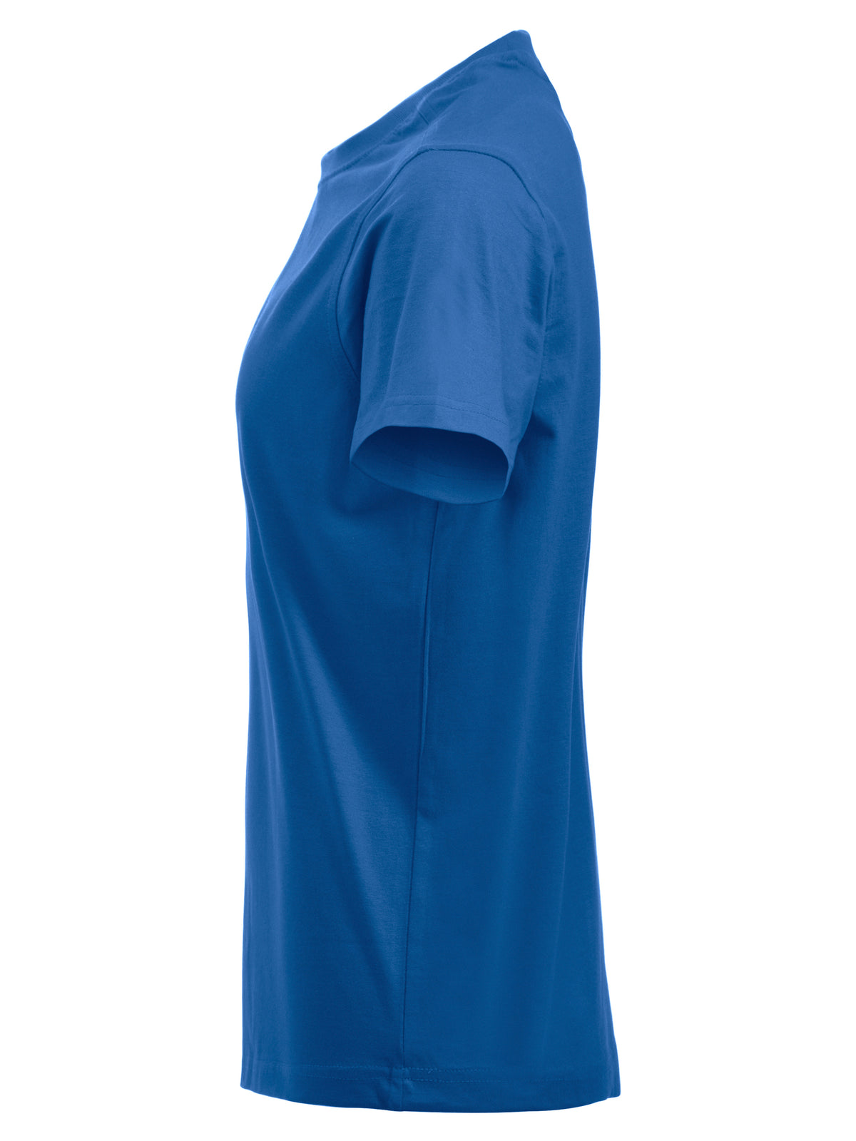 Clique Premium-T – dame – Kongeblå – venstre side