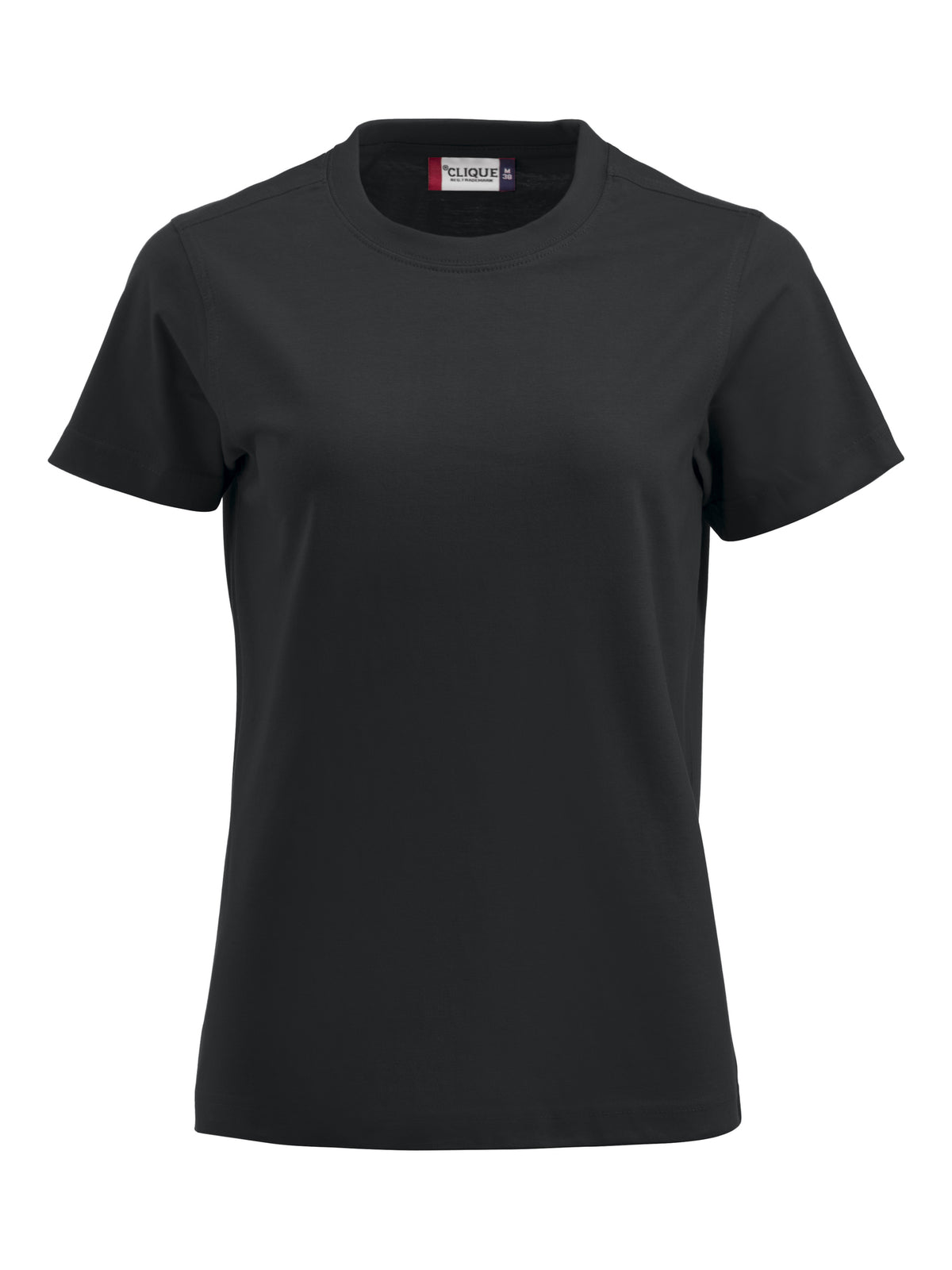 Clique Premium-T – dame – Svart – forside