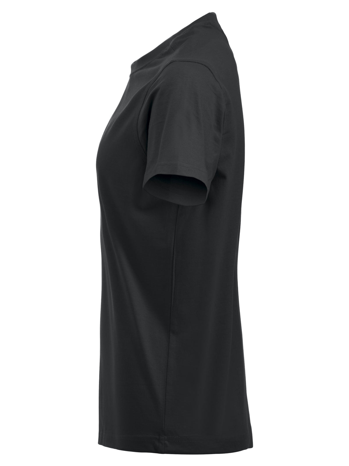 Clique Premium-T – dame – Svart – venstre side