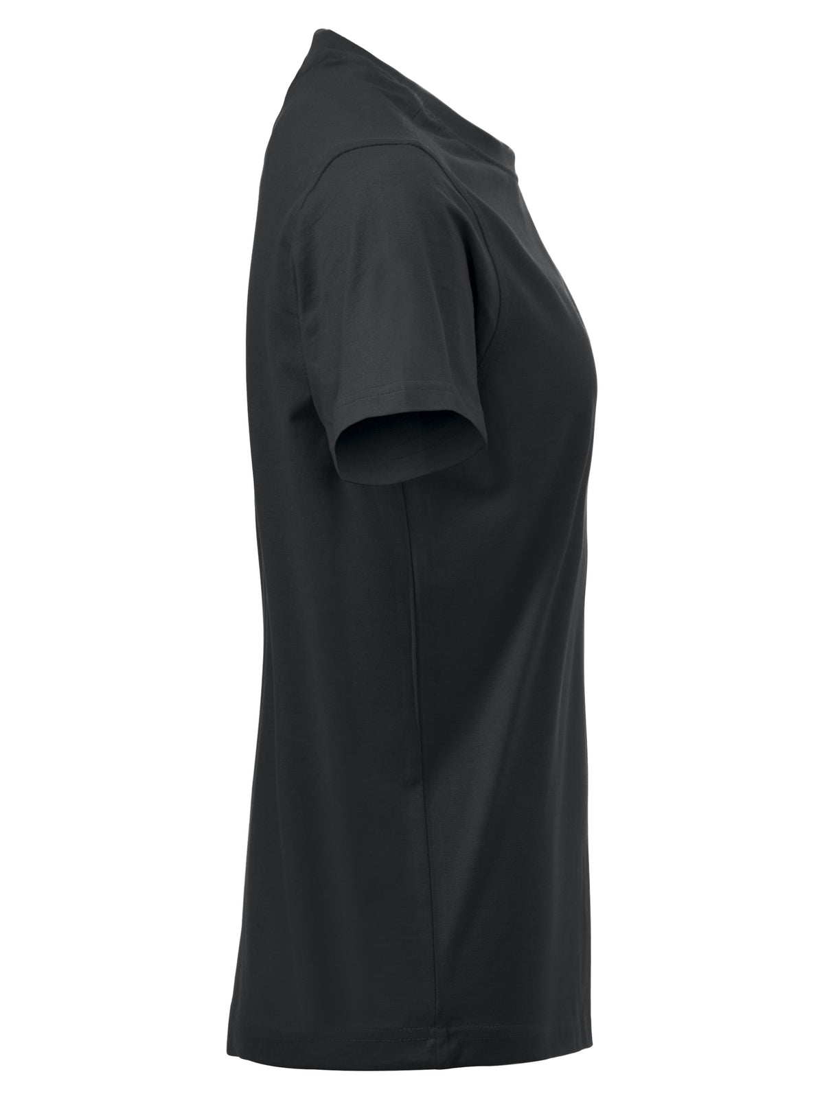 Clique Premium-T – dame – Svart – høyre side