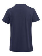 Clique Premium-T – dame – Mørk marineblå – bakside