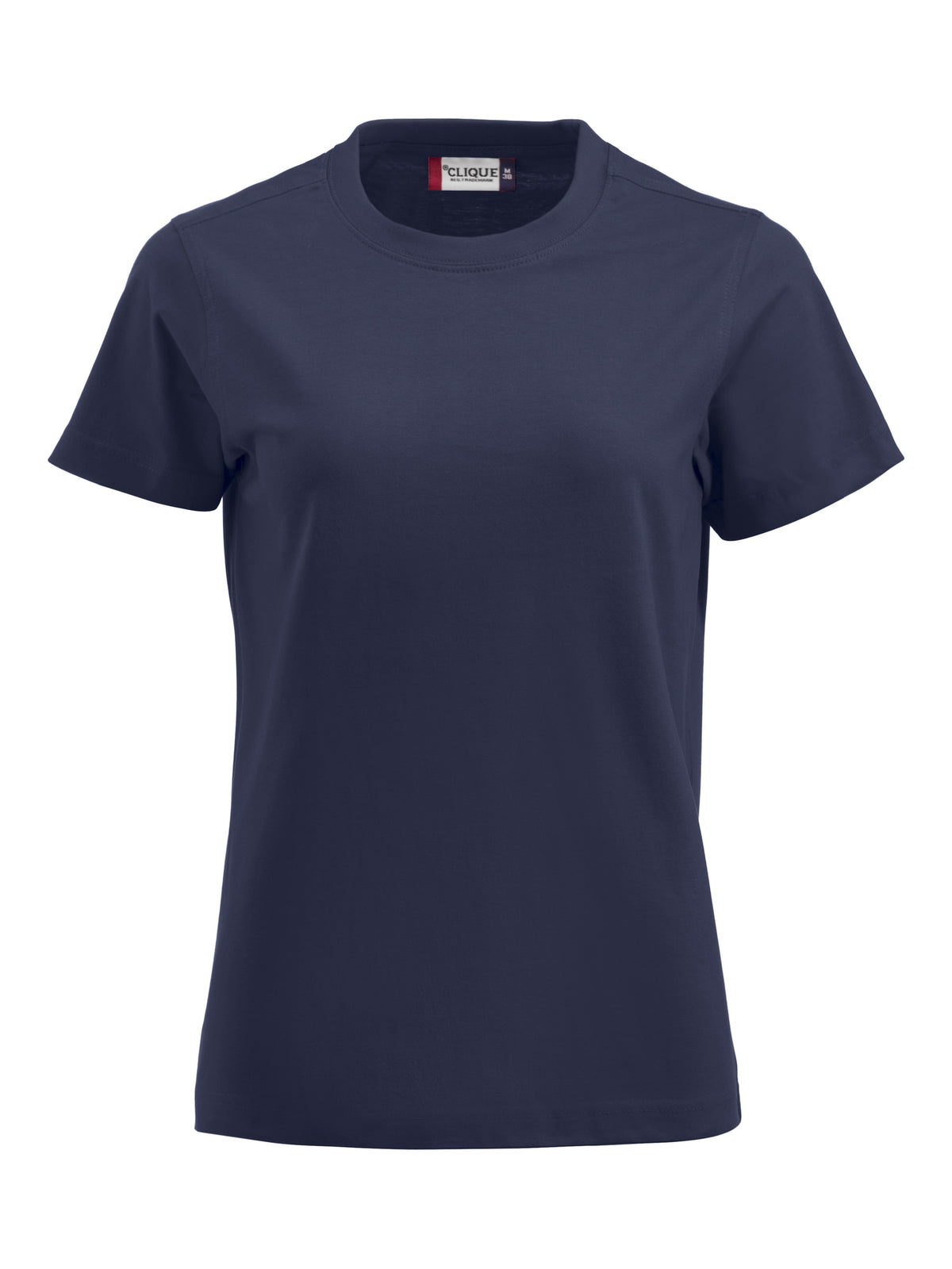 Clique Premium-T – dame – Mørk marineblå – forside