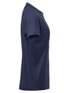 Clique Premium-T – dame – Mørk marineblå – høyre side