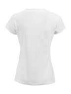 Clique Derby-T – dame – Steinhvit – bakside