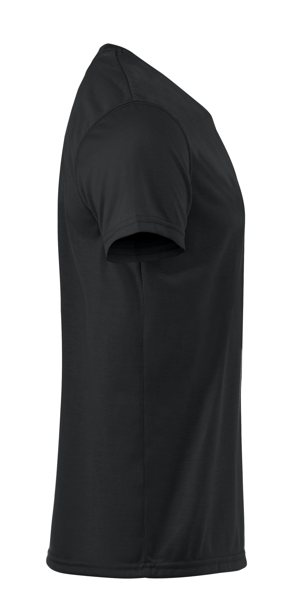 Clique Neon-T – Svart – høyre side