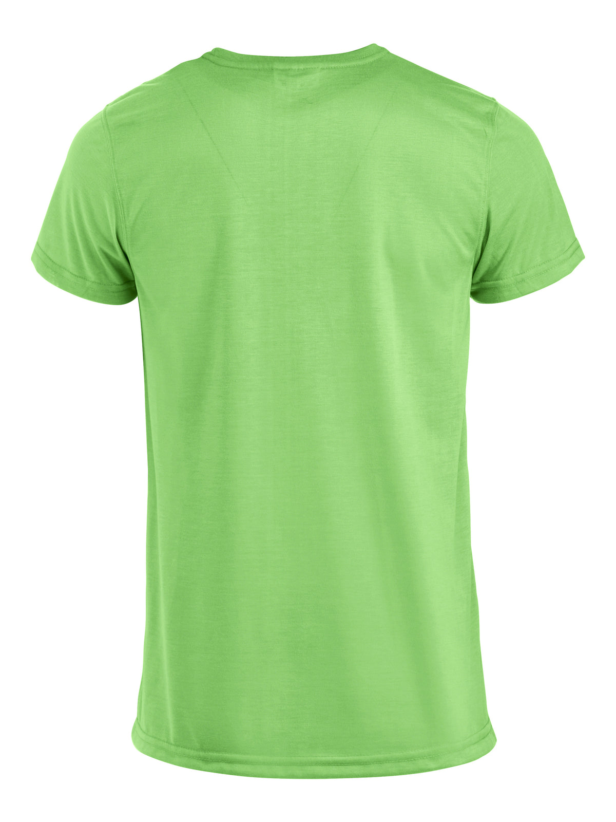 Clique Neon-T – Neongrønn – bakside
