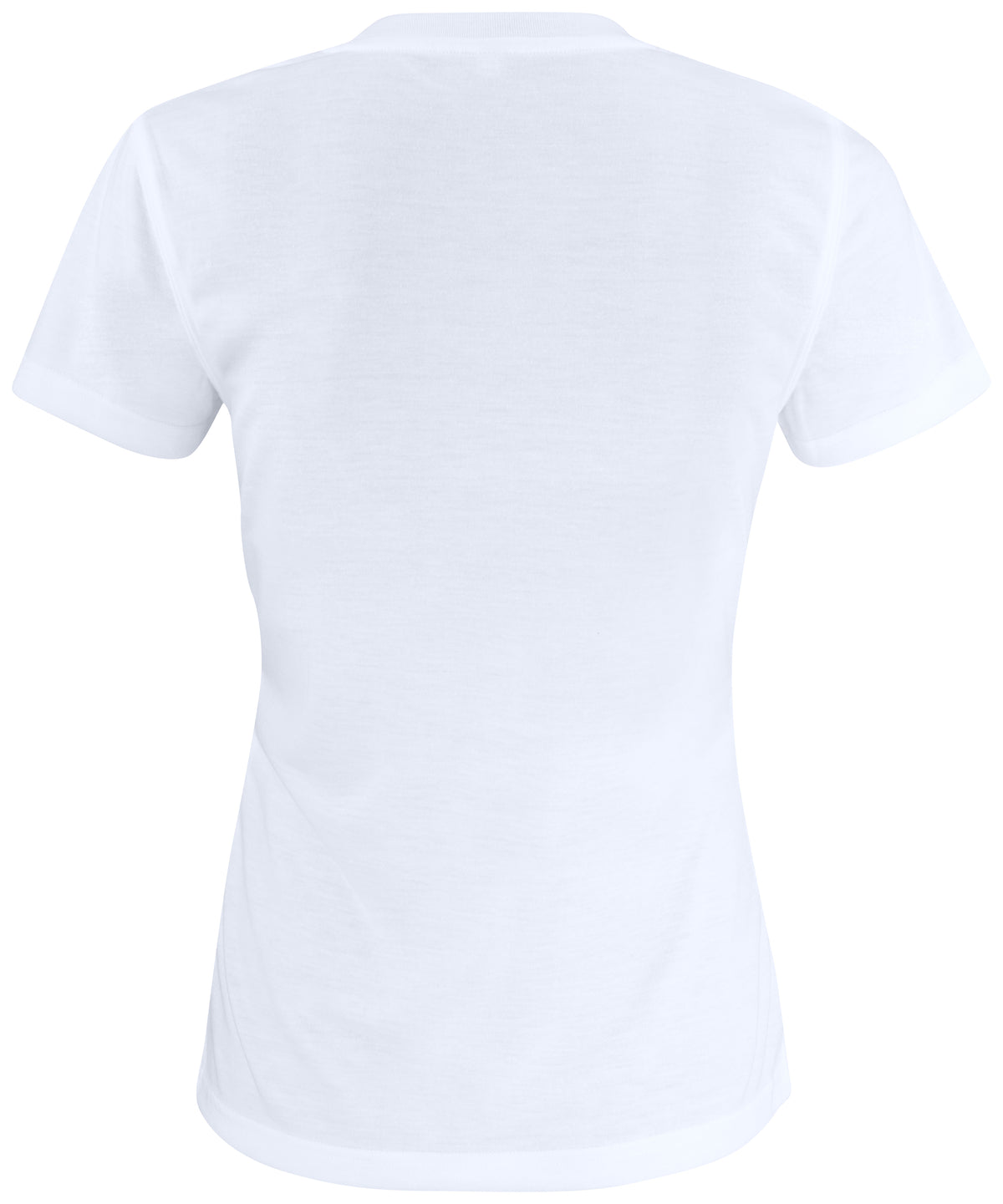 Clique Neon-T – dame – Hvit – bakside