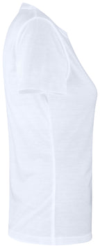 Clique Neon-T – dame – Hvit – høyre side
