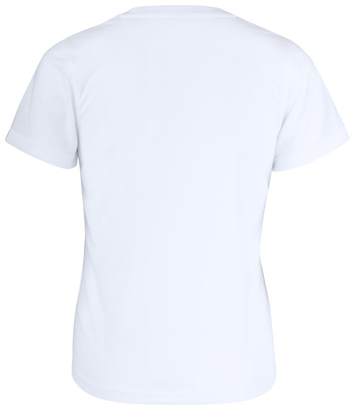 Clique Neon-T – junior – Hvit – bakside