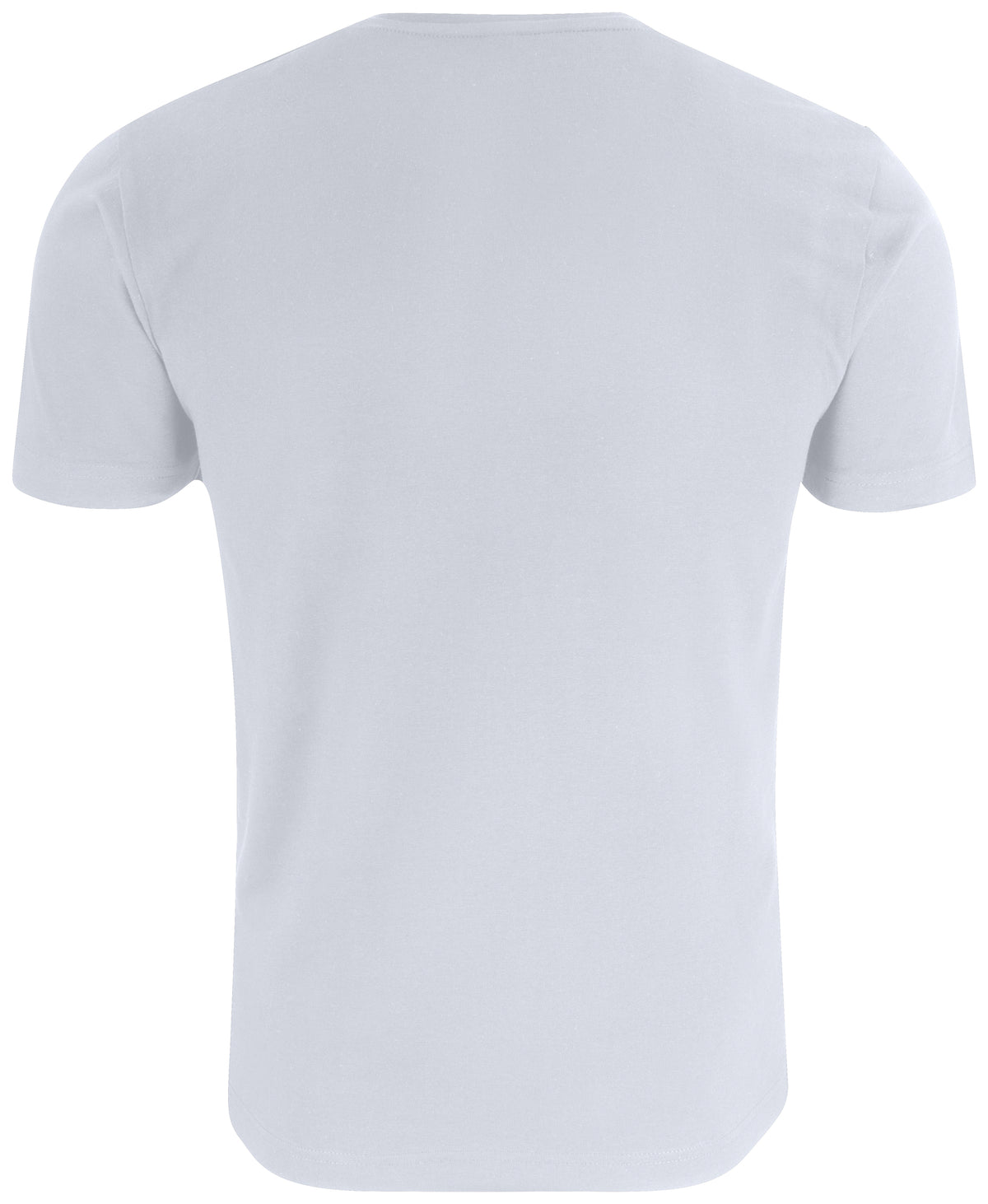Clique Premium Fashion-T – Hvit – bakside