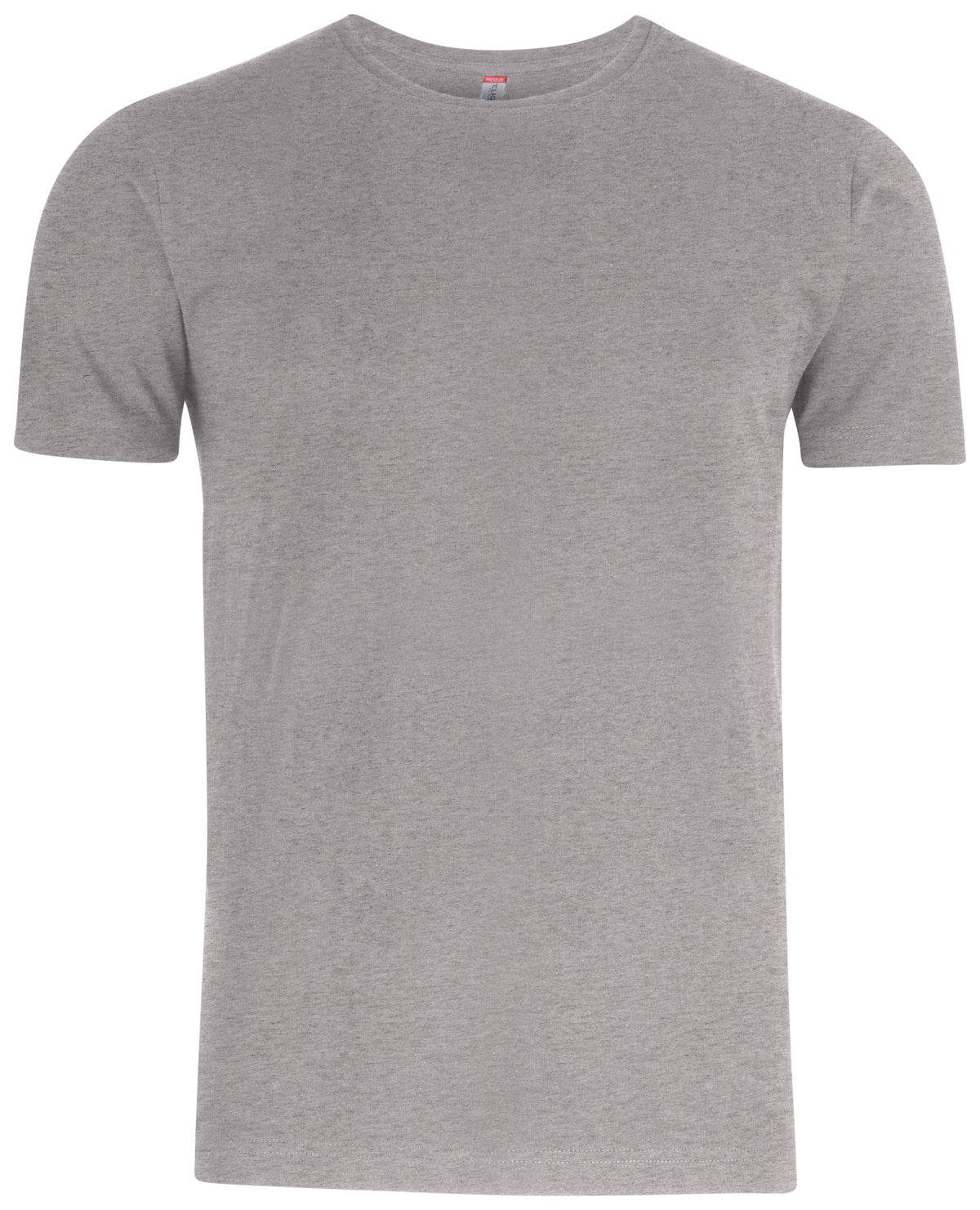 Clique Premium Fashion-T – Gråmelert – forside