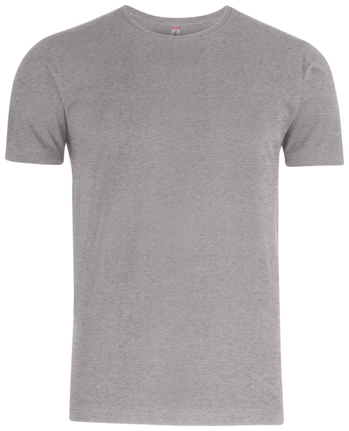 Clique Premium Fashion-T – Gråmelert – forside