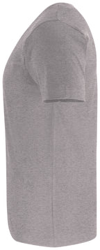 Clique Premium Fashion-T – Gråmelert – venstre side