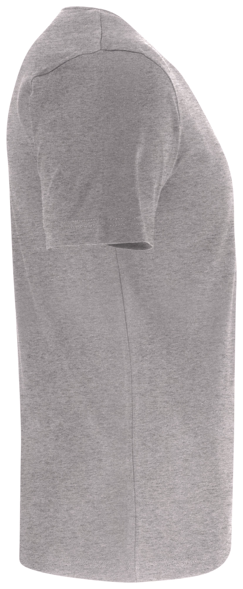 Clique Premium Fashion-T – Gråmelert – høyre side