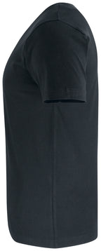 Clique Premium Fashion-T – Svart – venstre side