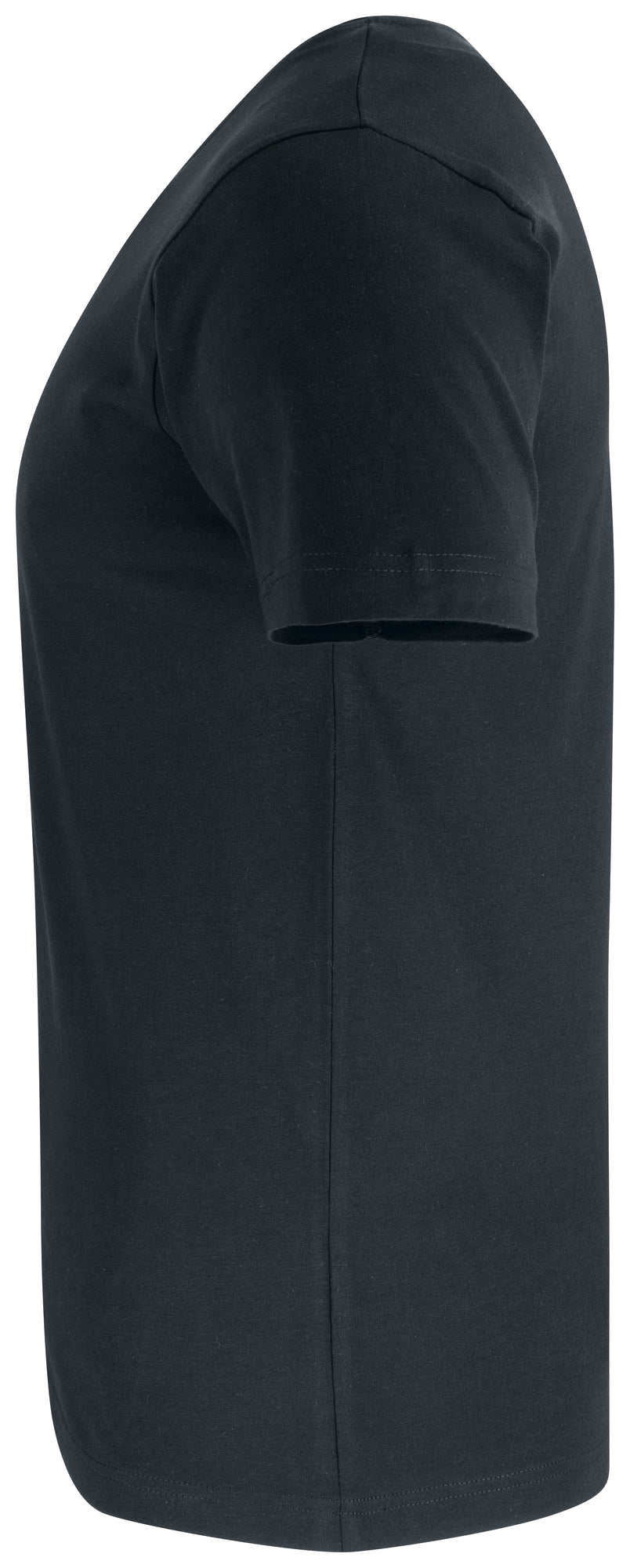 Clique Premium Fashion-T – Svart – venstre side
