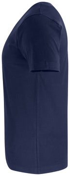 Clique Premium Fashion-T – Mørk marineblå – venstre side