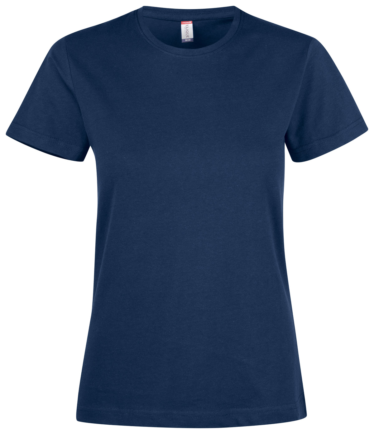 Clique Premium Fashion-T – dame – Mørk marineblå – forside