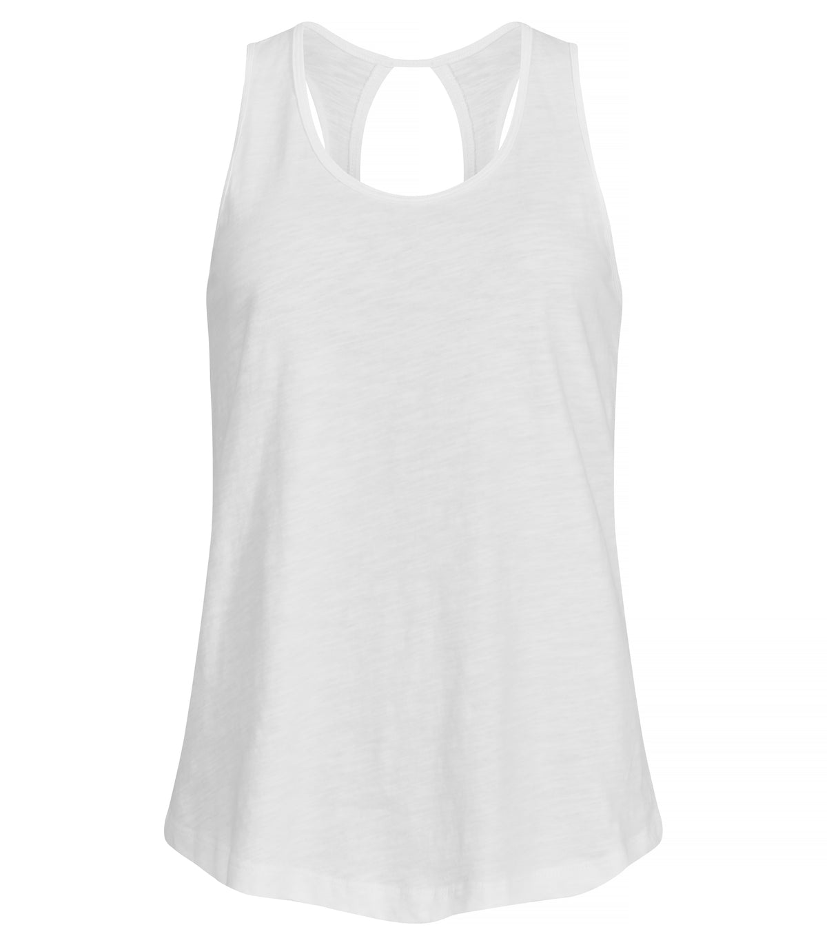 Clique Slub Tanktop – dame – Hvit – forside