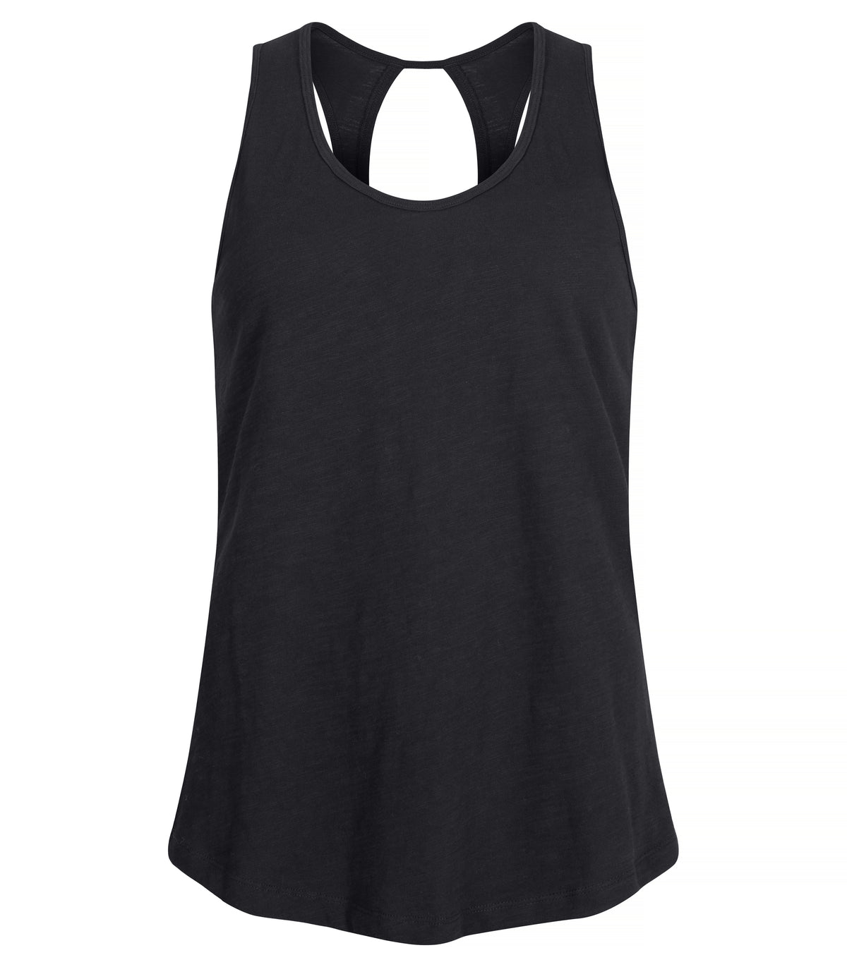 Clique Slub Tanktop – dame – Svart – forside