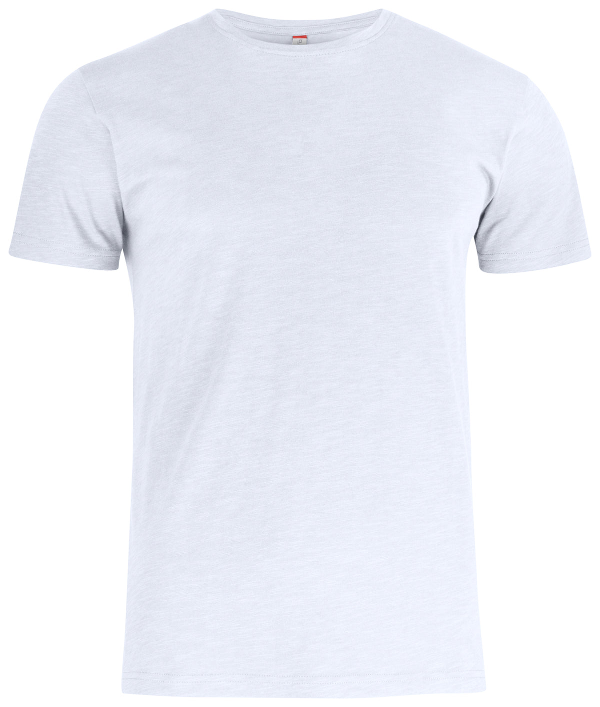 Clique Slub-T – Hvit – forside