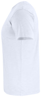 Clique Slub-T – Hvit – venstre side