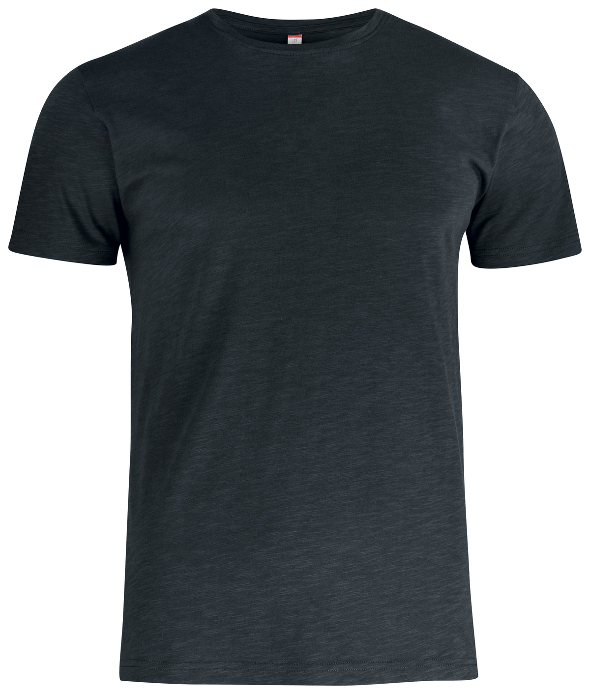 Clique Slub-T – Svart – forside