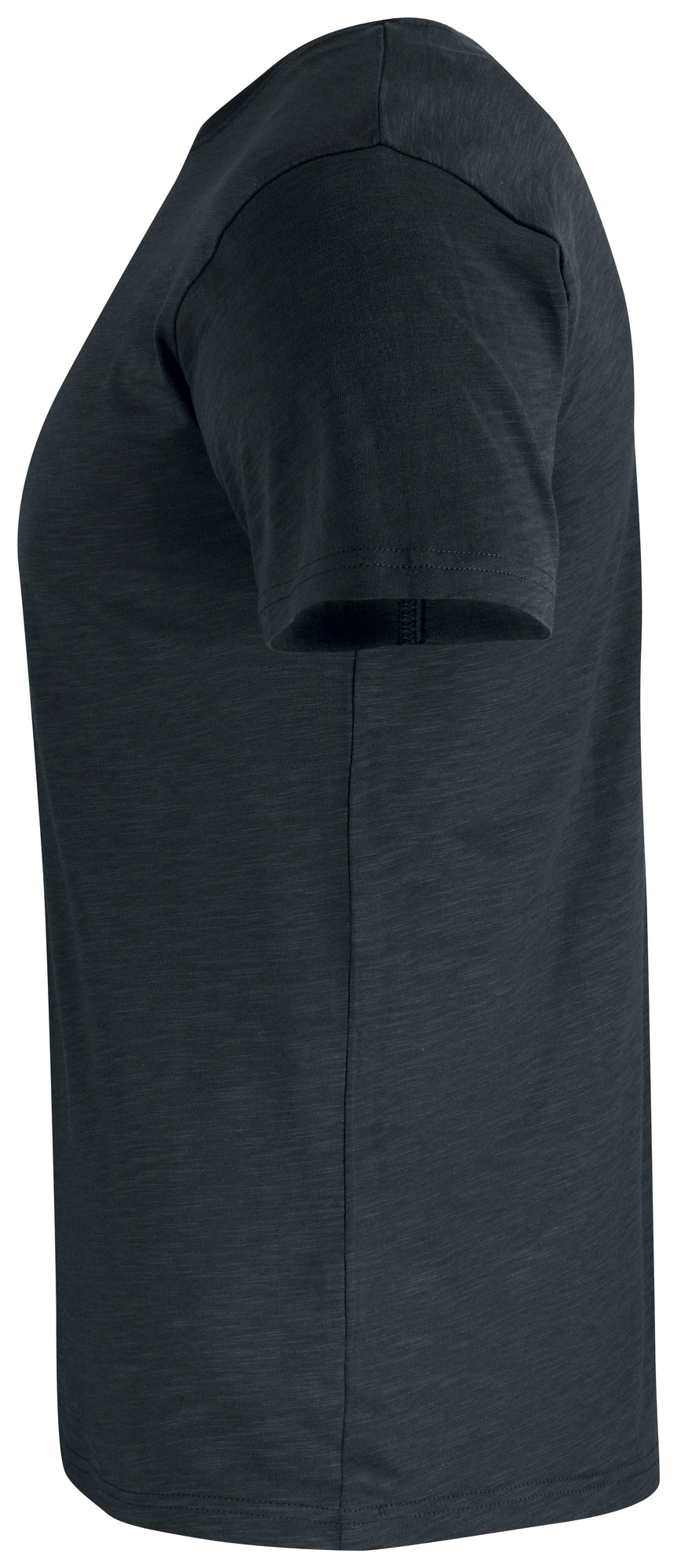 Clique Slub-T – Svart – venstre side