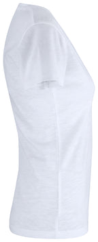 Clique Slub-T – dame – Hvit – høyre side