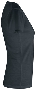 Clique Slub-T – dame – Svart – høyre side