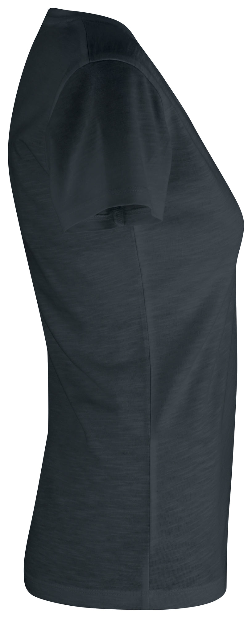 Clique Slub-T – dame – Svart – høyre side
