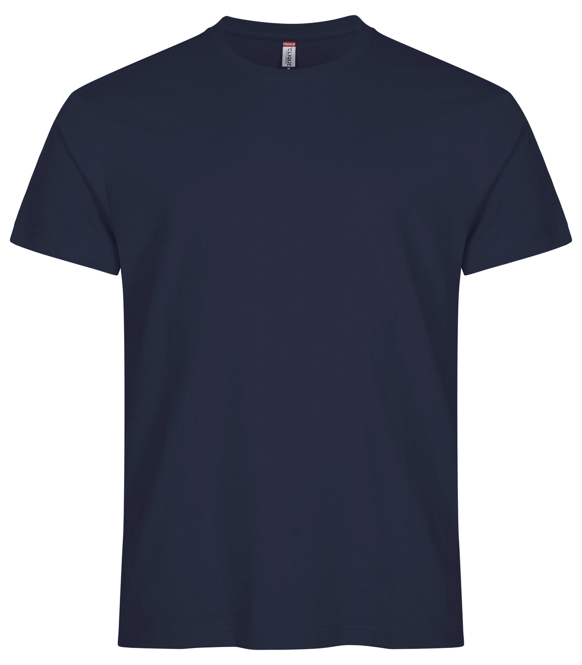 Clique Premium Long-T – Mørk marineblå – forside