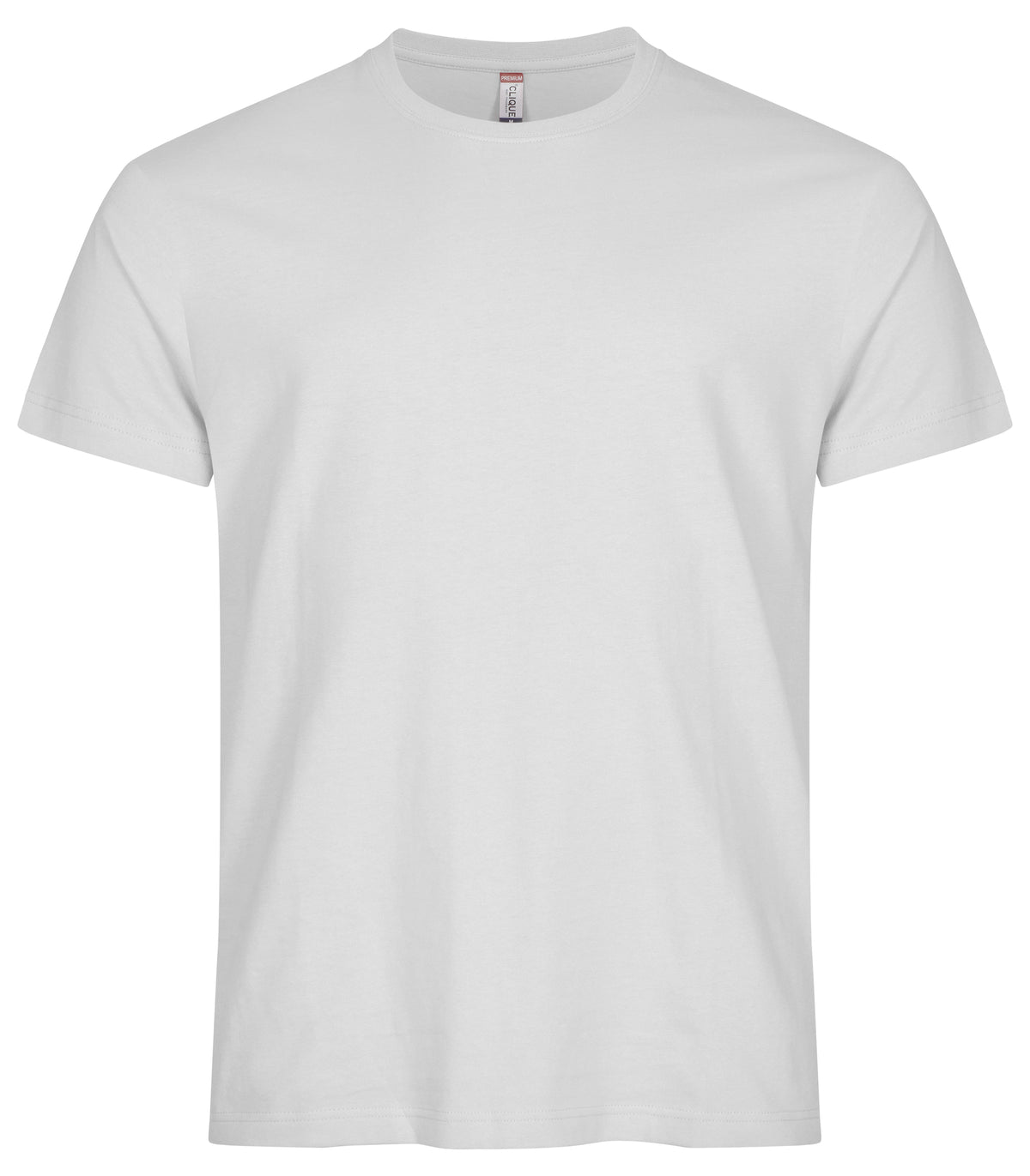 Clique Premium Long-T – Hvit – forside