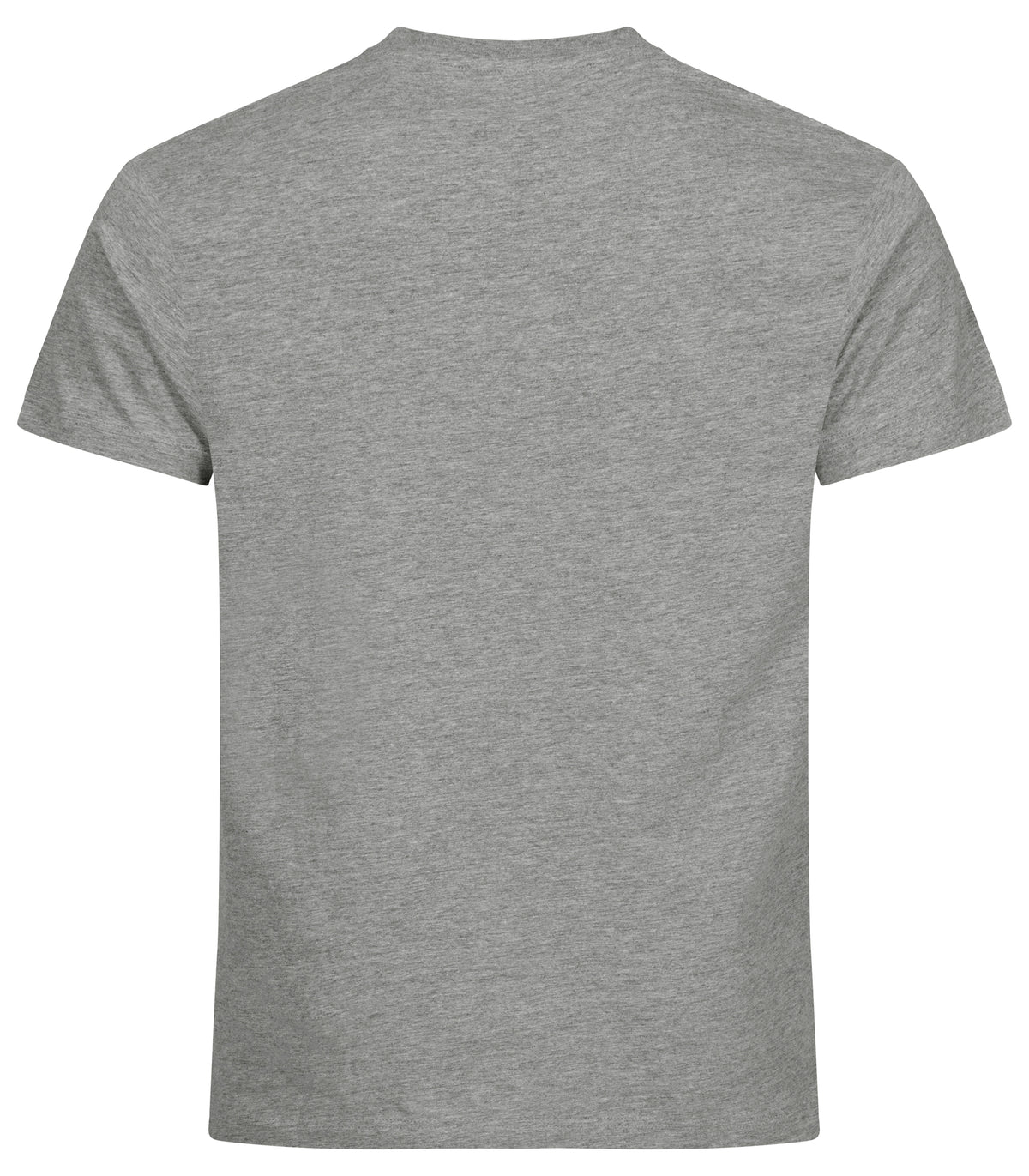 Clique Premium Long-T – Gråmelert – bakside