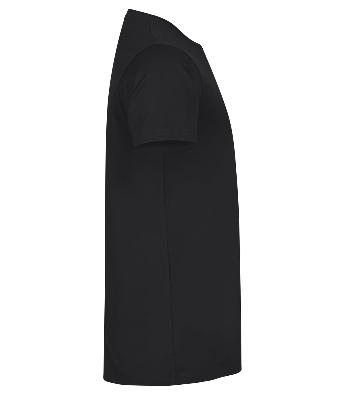 Clique Premium Long-T – Svart – høyre side
