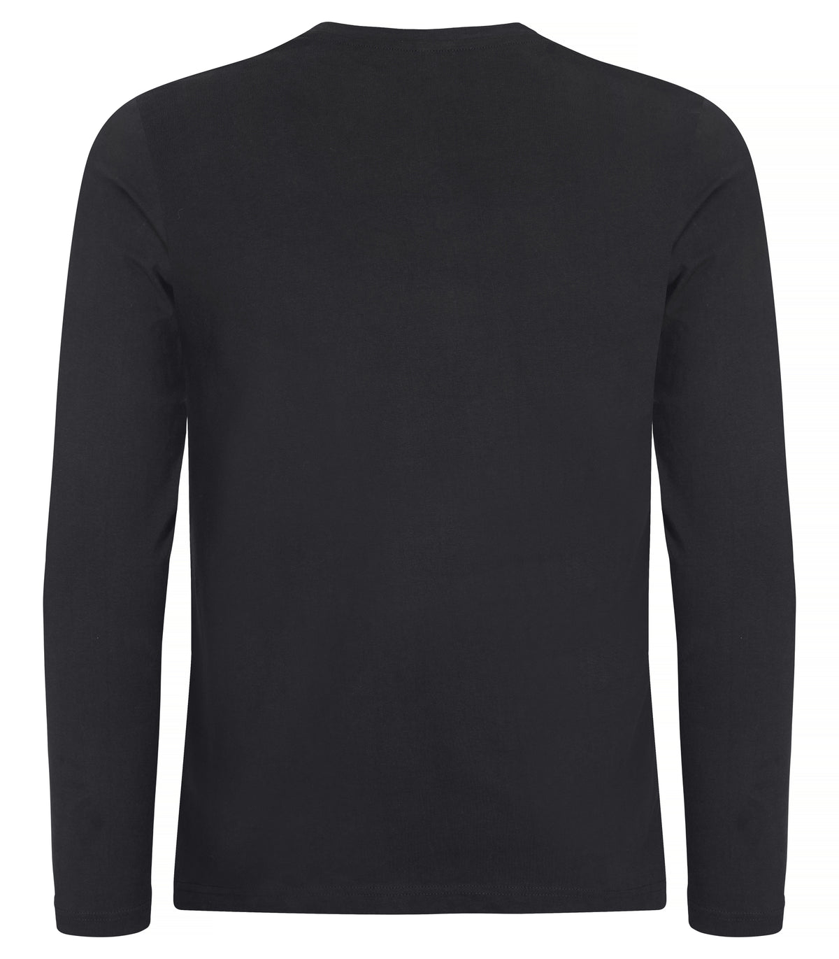 Clique Premium Fashion-T L/S – Svart – bakside