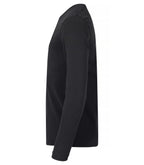 Clique Premium Fashion-T L/S – Svart – venstre side