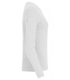 Clique Premium Fashion-T L/S – dame – Hvit – høyre side