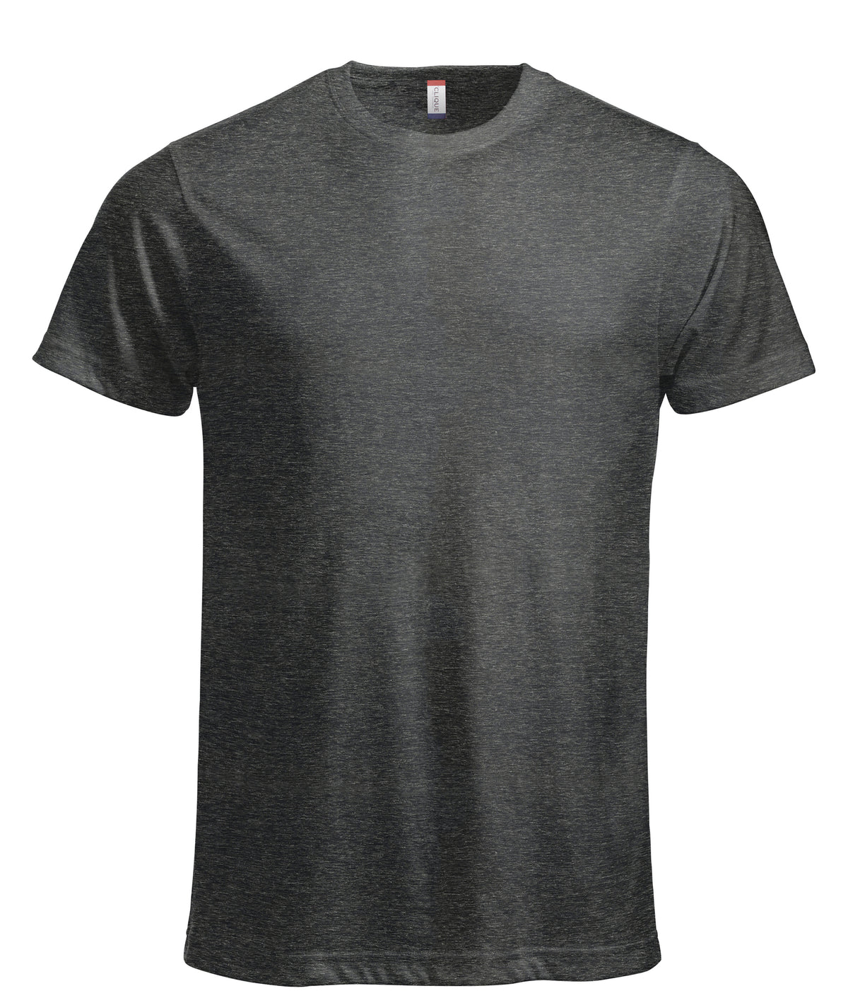 Clique New Classic-T – Antrasittmelert – forside