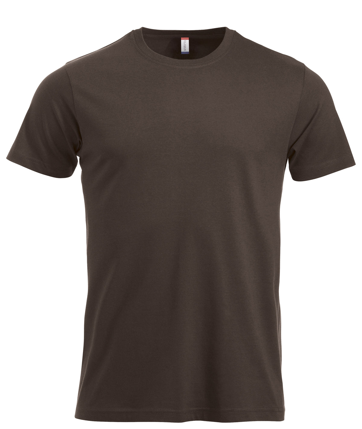 Clique New Classic-T – Mørk mokka – forside