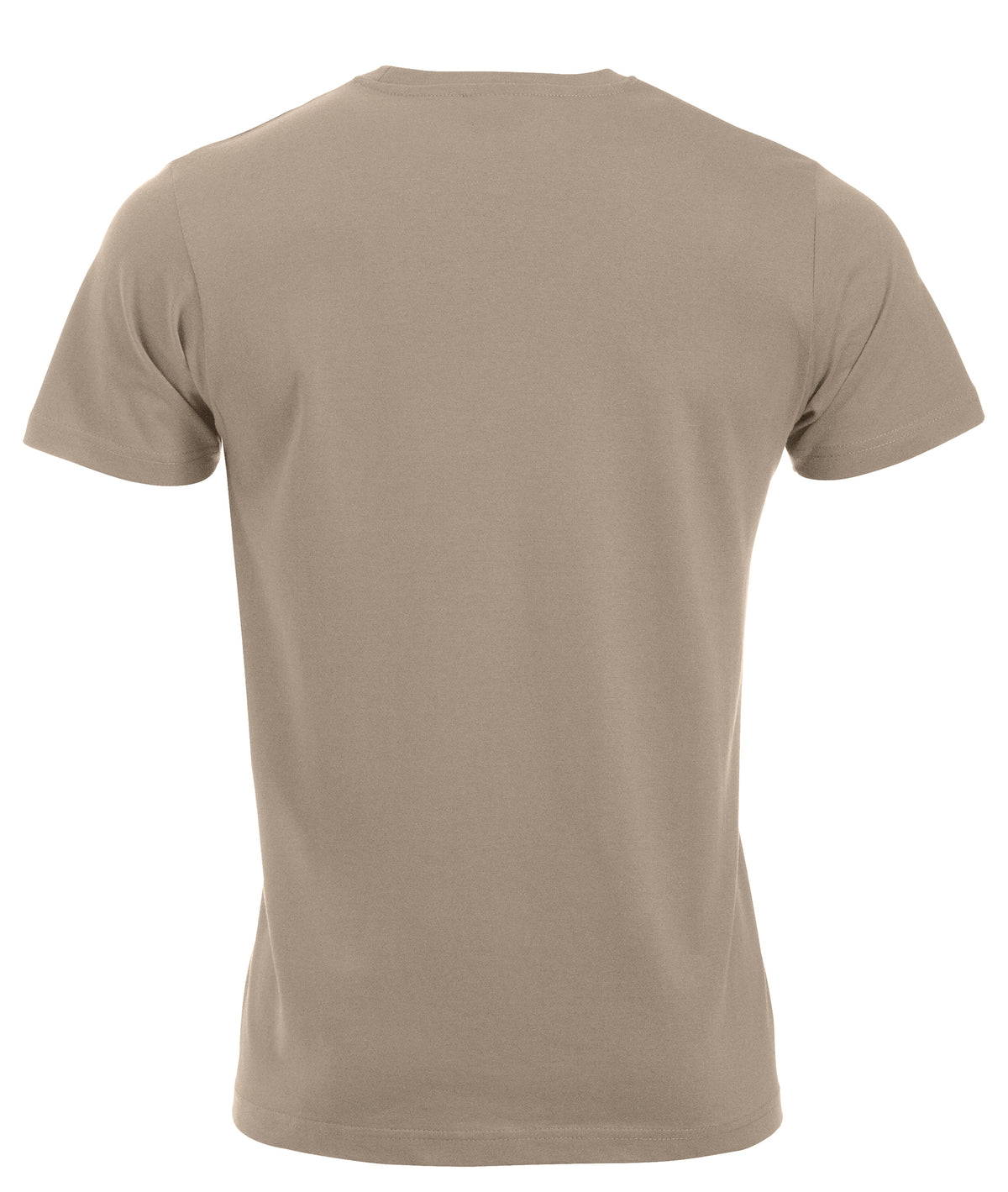 Clique New Classic-T – Caffè latte – bakside